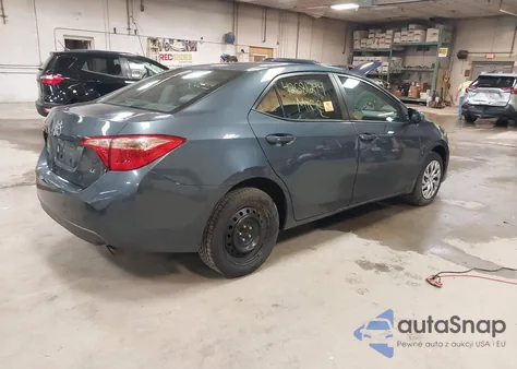 2017 Toyota Corolla Le из США, поврежденный, VIN 2T1BURHE2HC940495